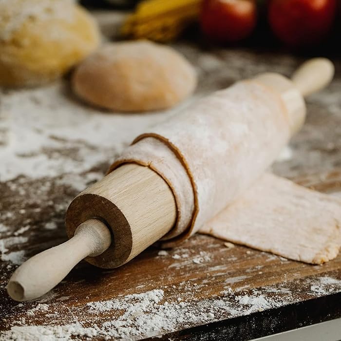 Grand taille rouleau à chapati/pin
