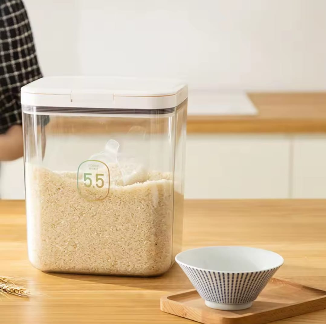 Boîte de rangement automatique hermétique pour céréales/riz