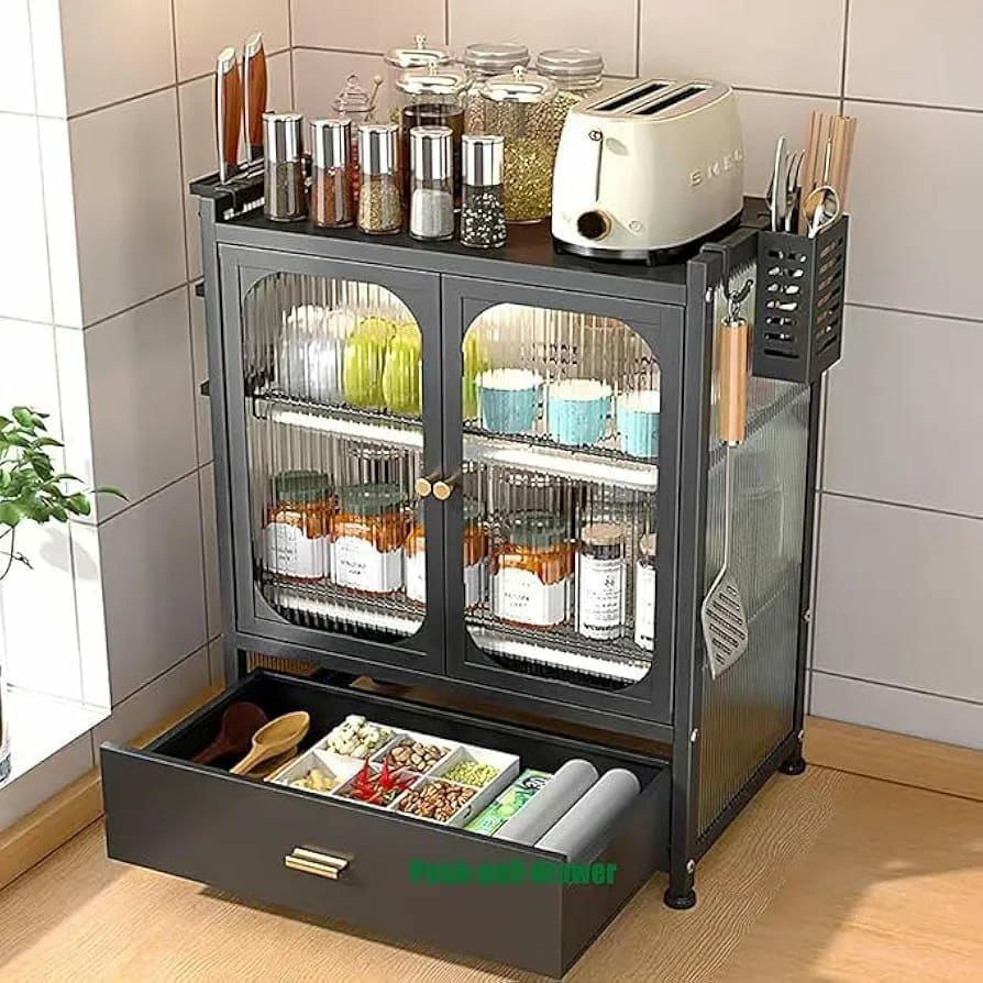 Étagère à vaisselle de comptoir de cuisine