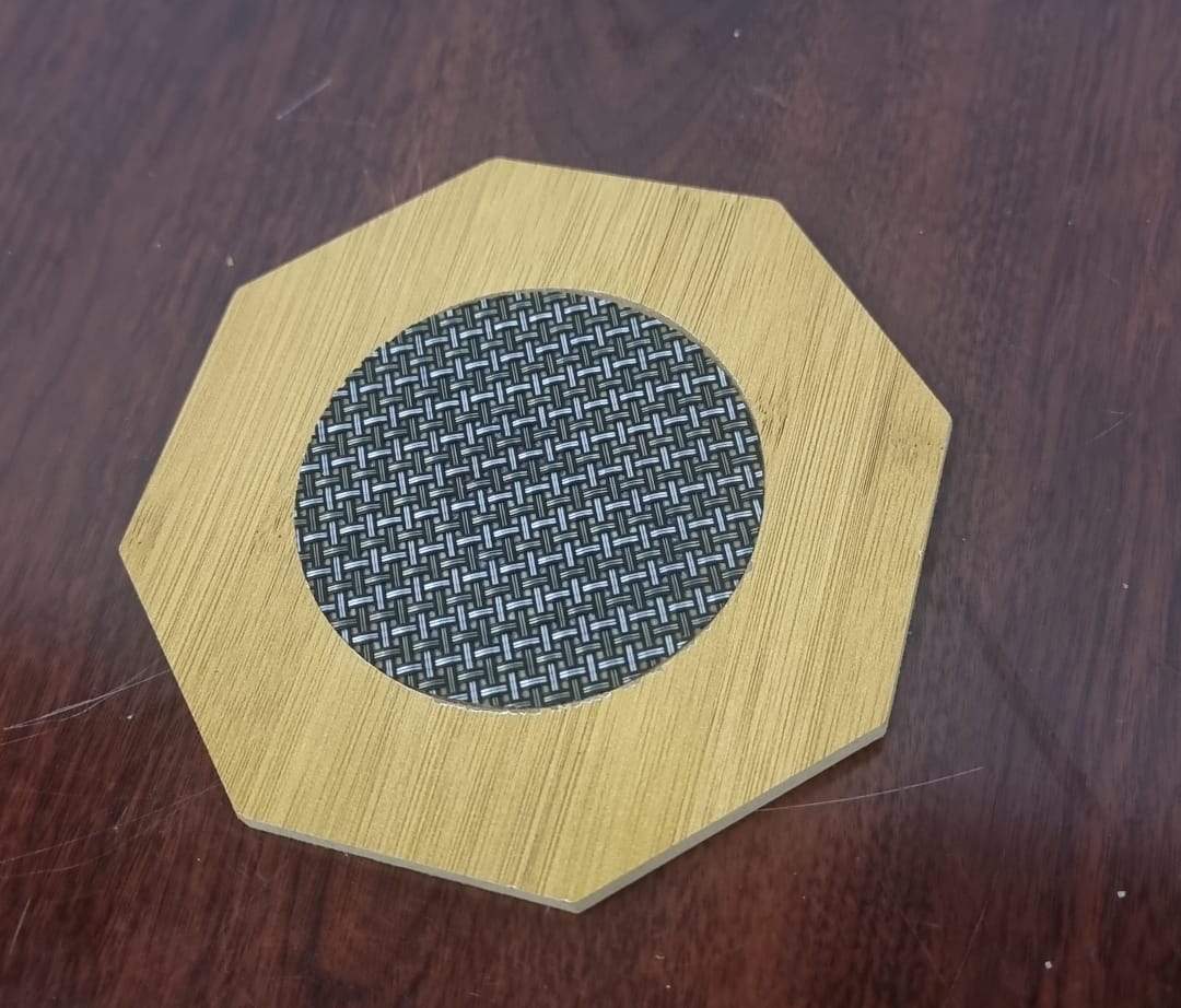 6Pc sous-verres en bois isolés