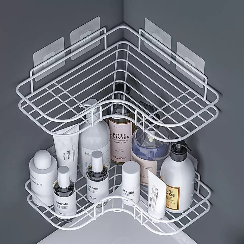 Organisateur d'angle de salle de bain
