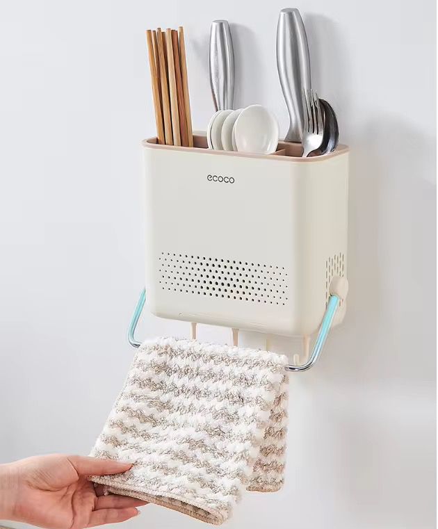 Rack de drainage de rangement pour couverts de cuisine