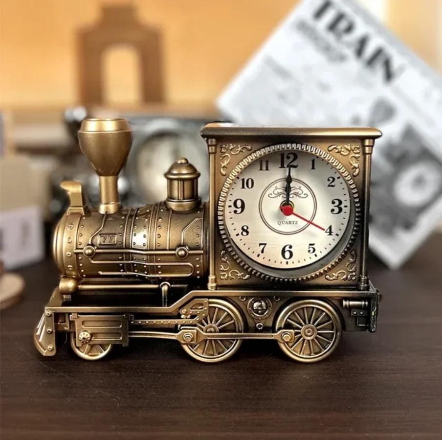 Réveil rétro locomotive train