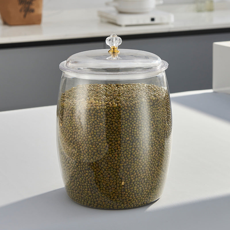 4 litres de récipients de rangement en acrylique