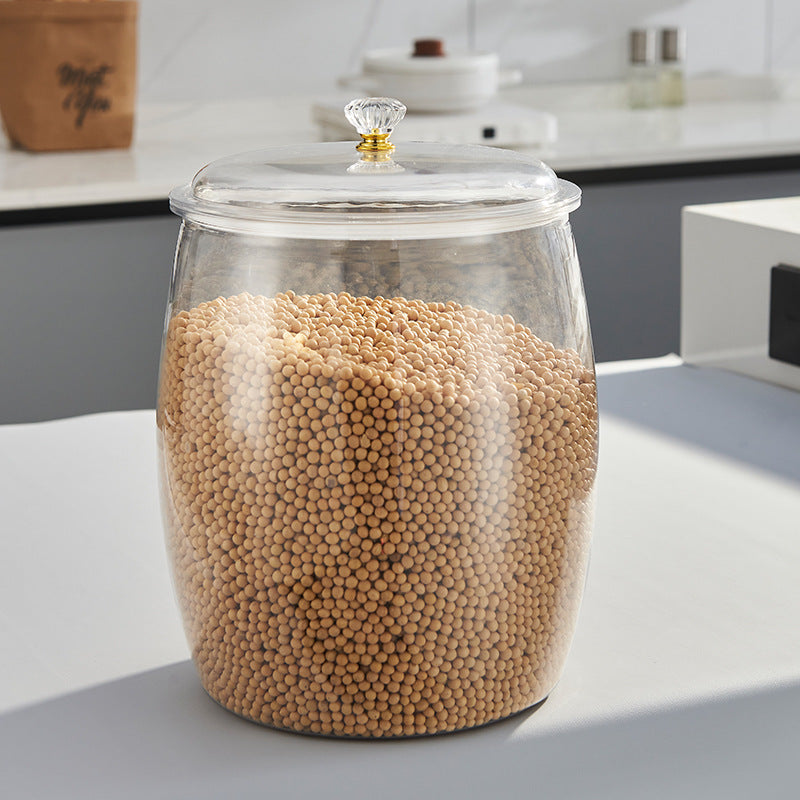 4 litres de récipients de rangement en acrylique