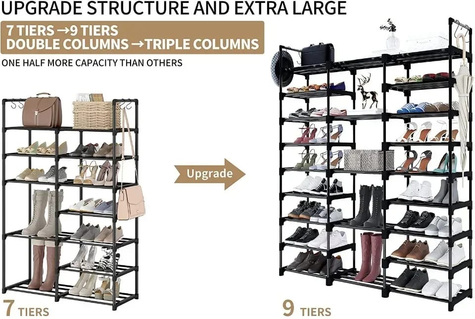 Organisateur de chaussure à couches multiples DIY