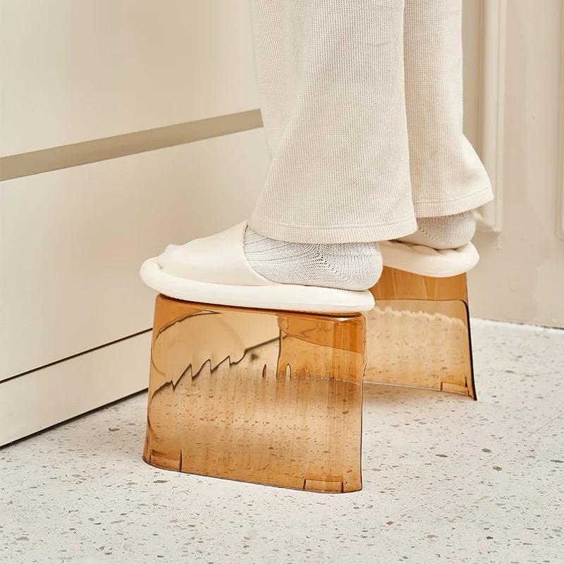 Tabouret de toilette en acrylique -