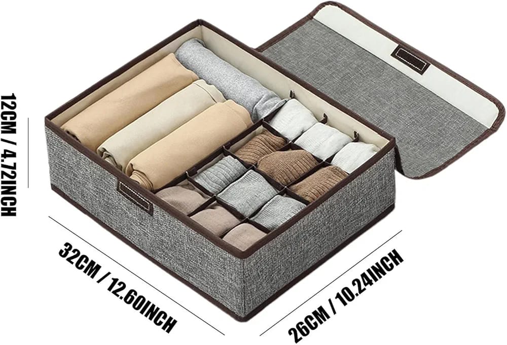 Organisateur de sous-vêtements pliable