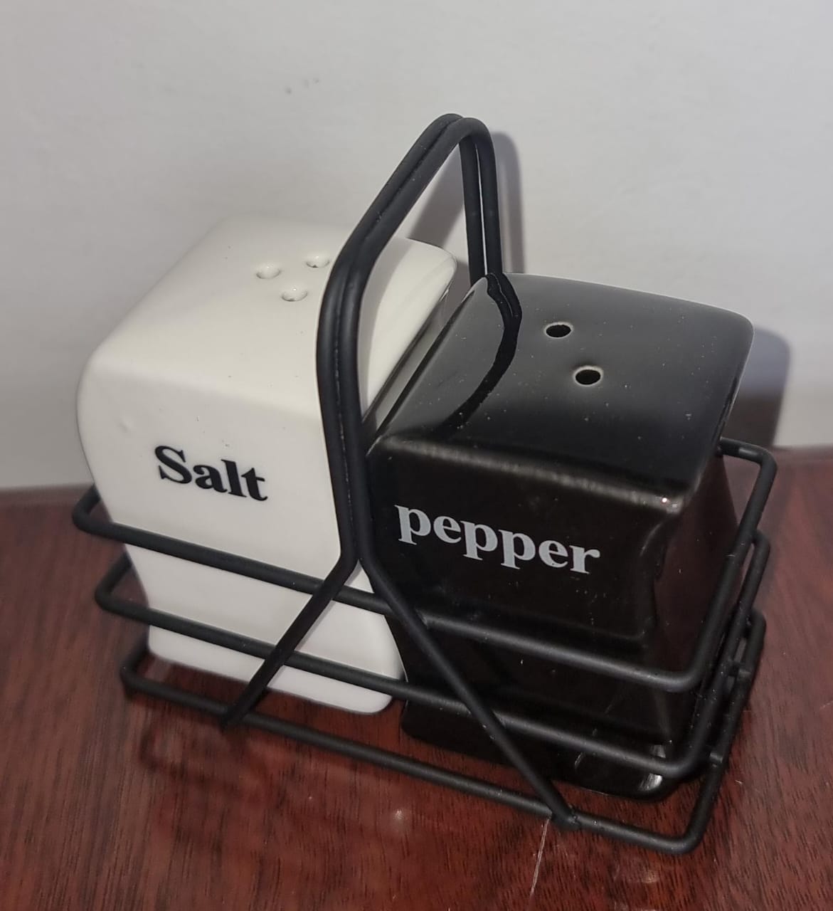 2 en 1 Salier et poivrier