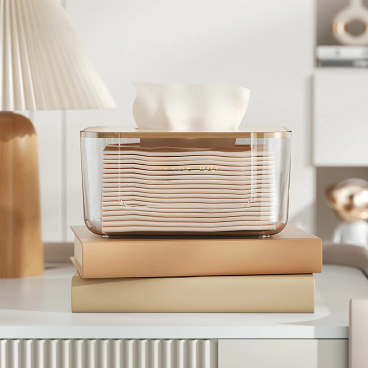 Support de serviette transparent