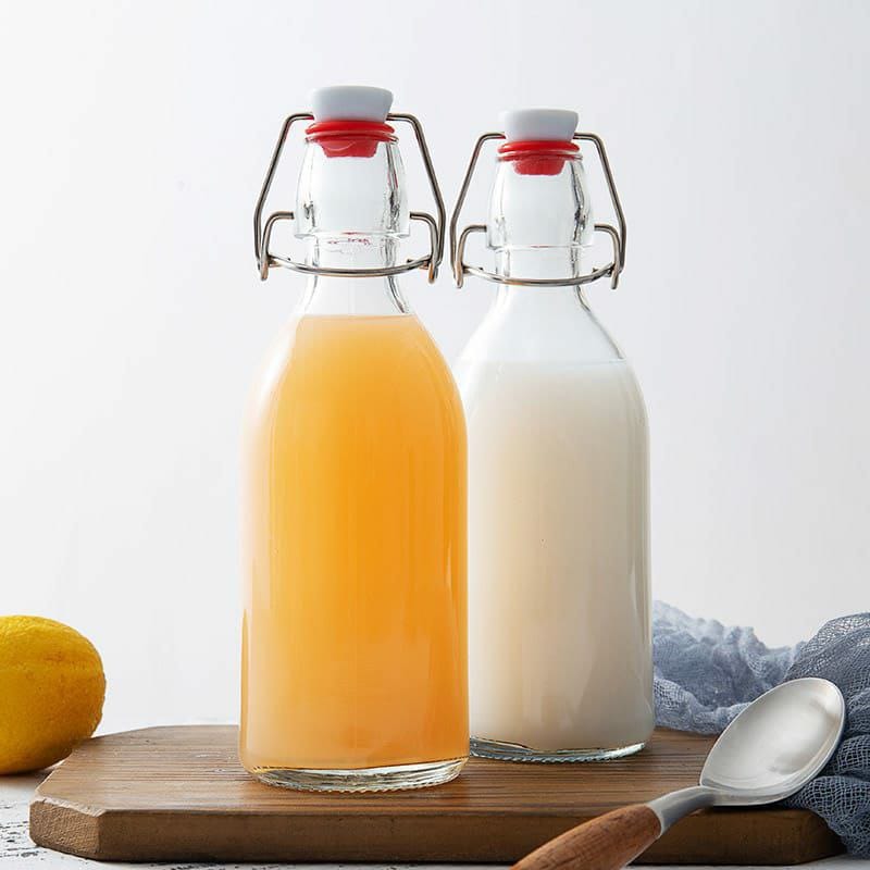 Bouteilles en verre à col swing