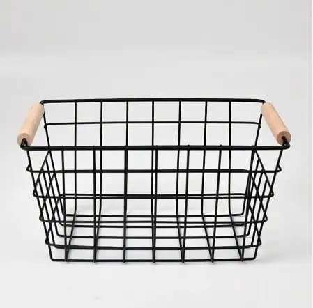 Panier de rangement en fil métallique