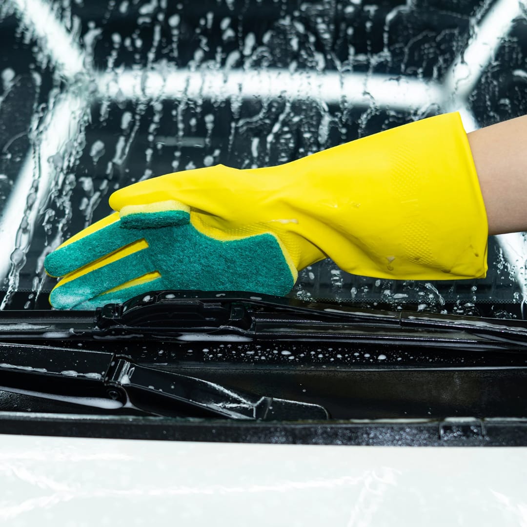 Gants de nettoyage en silicone