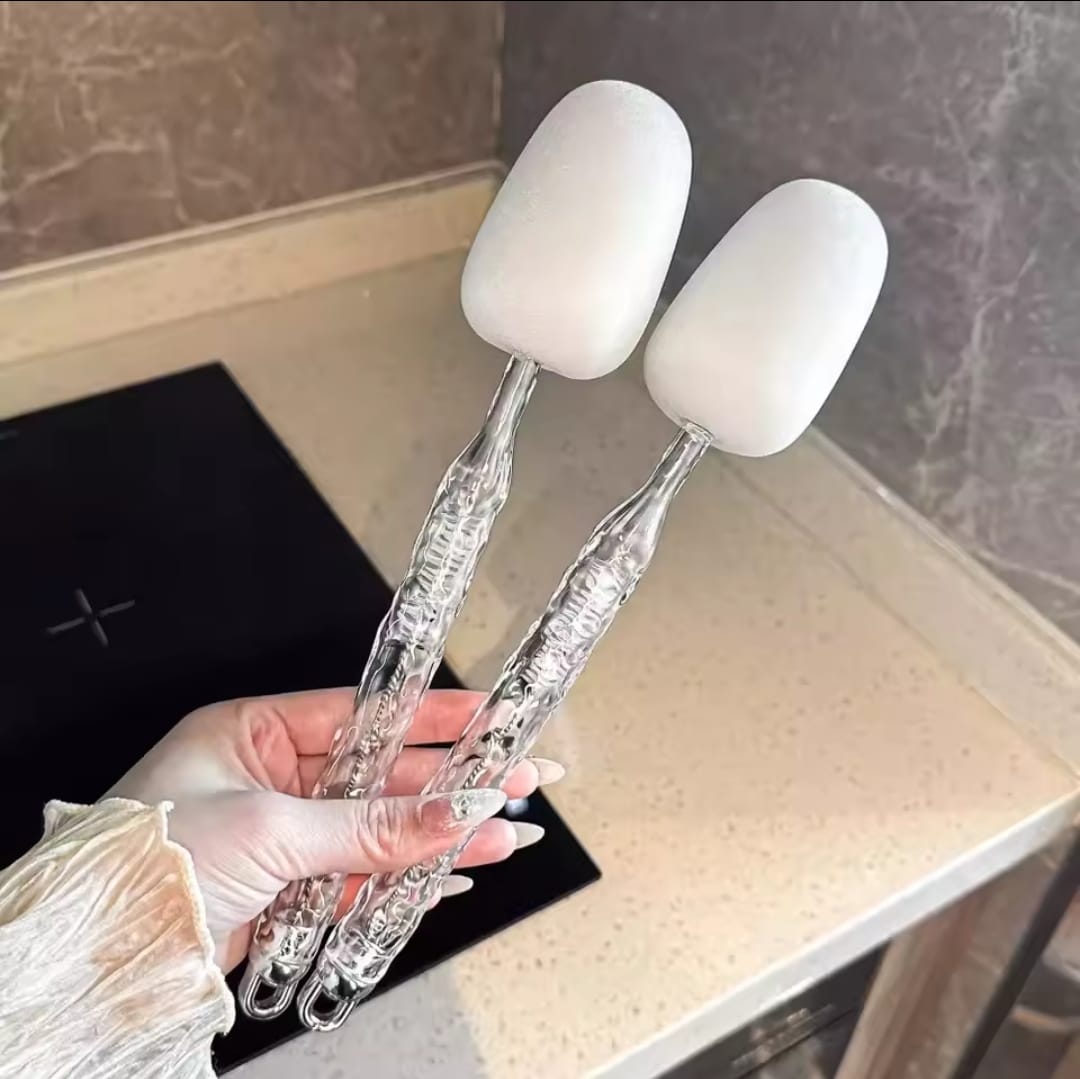 2 en 1 brosse de nettoyage pour bouteille / paille