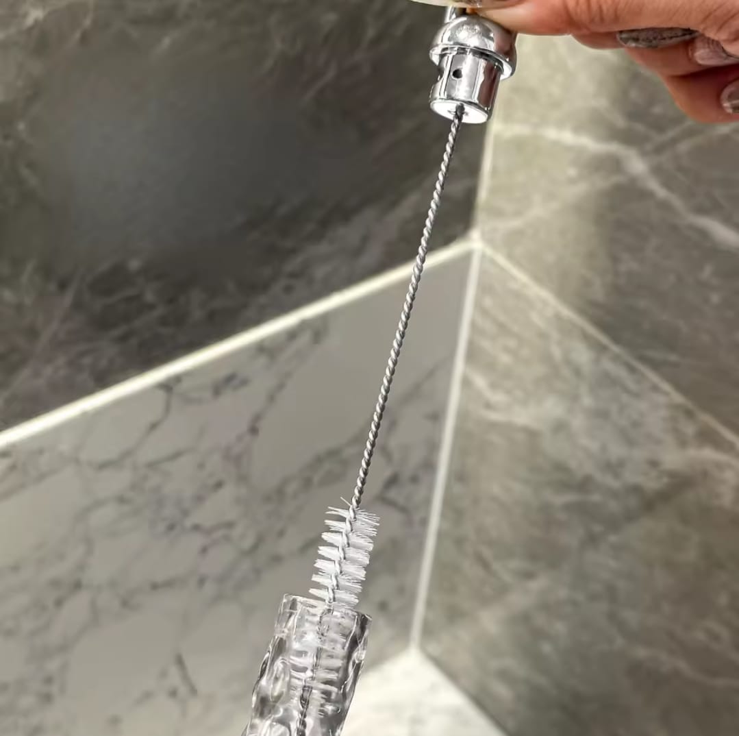 2 en 1 brosse de nettoyage pour bouteille / paille