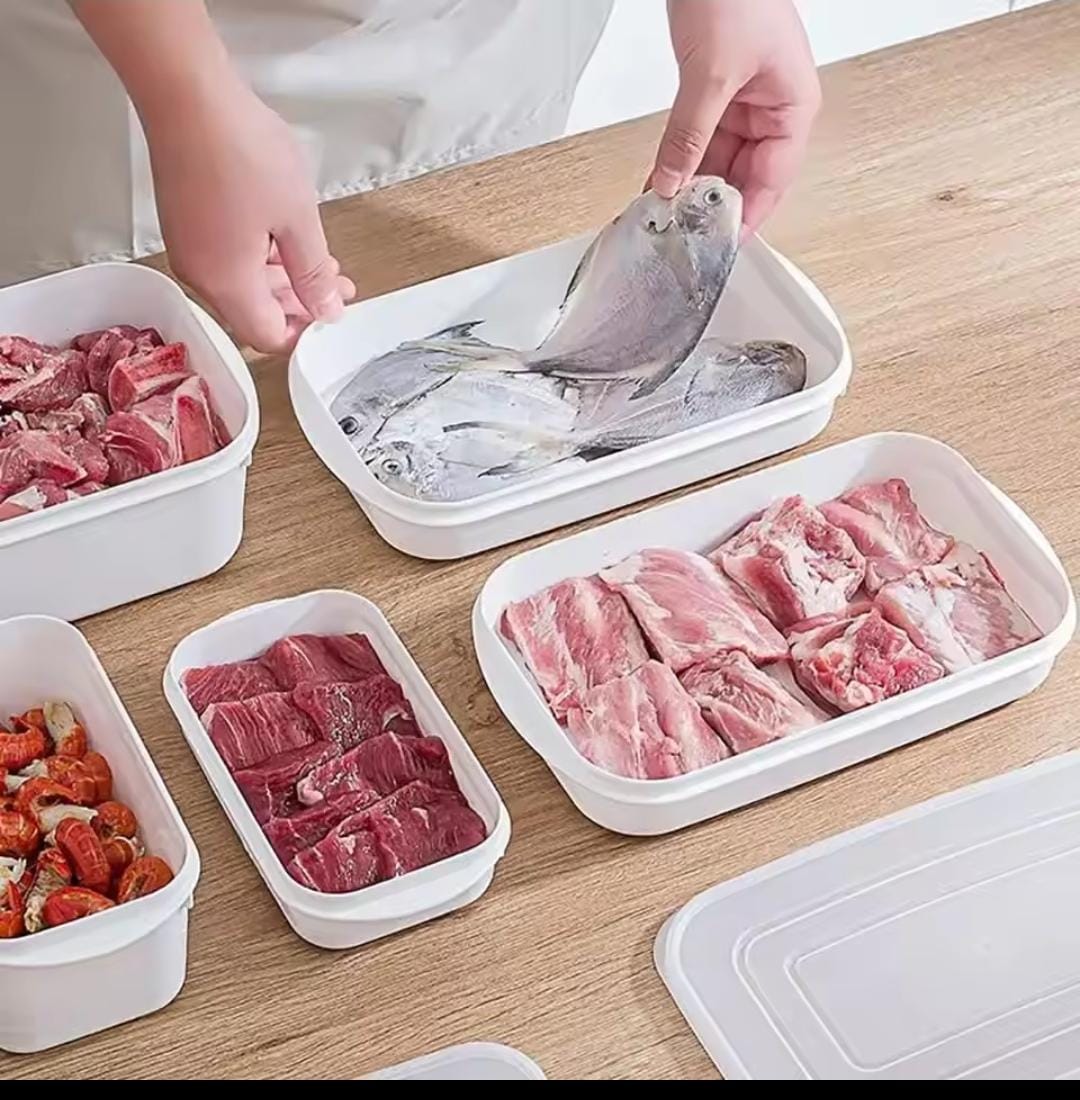 Set de 5 conteneurs alimentaires empilables