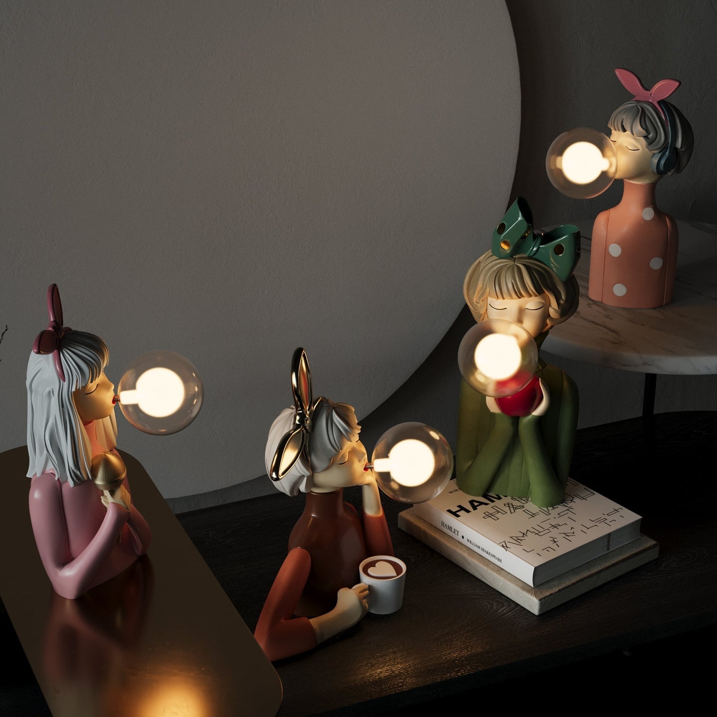 Floroux Sisters | Lampe de table
