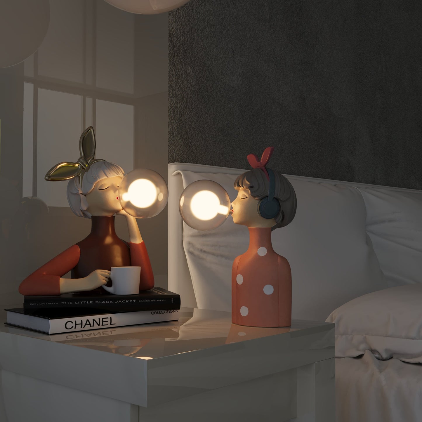 Floroux Sisters | Lampe de table