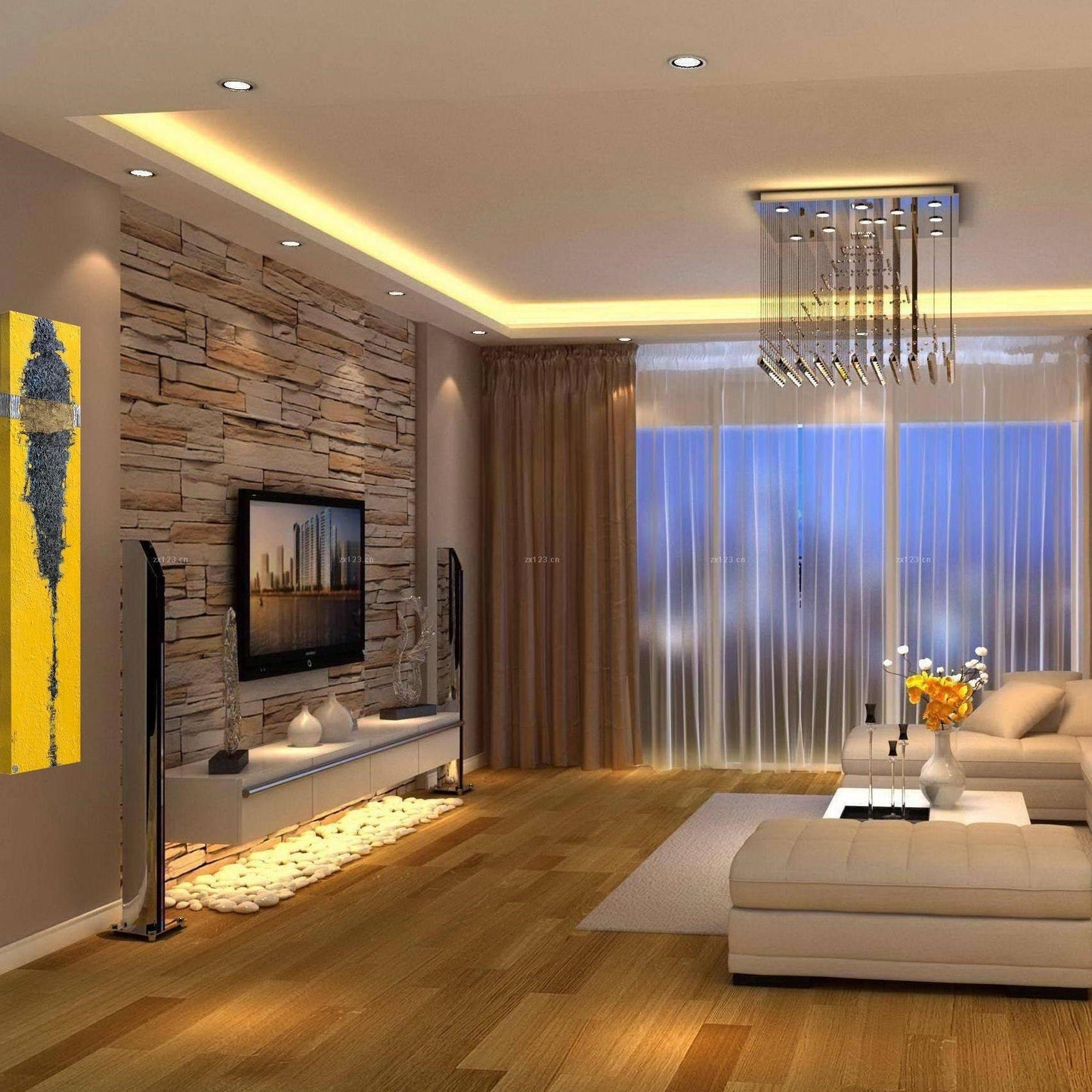 Floroux - Bande LED flexible avec capteur de mouvement pour un design d'éclairage créatif