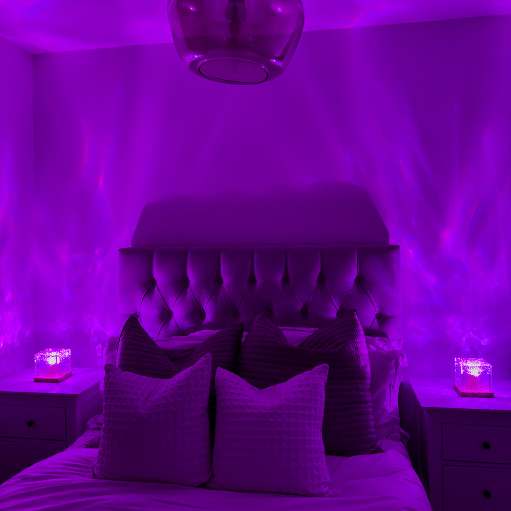Floroux LED lamp | Magical 3D ambient light | Wireless table lamp | Decorative lighting