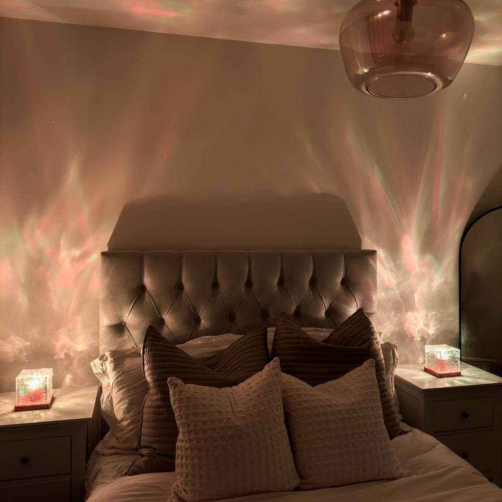 Floroux LED lamp | Magical 3D ambient light | Wireless table lamp | Decorative lighting