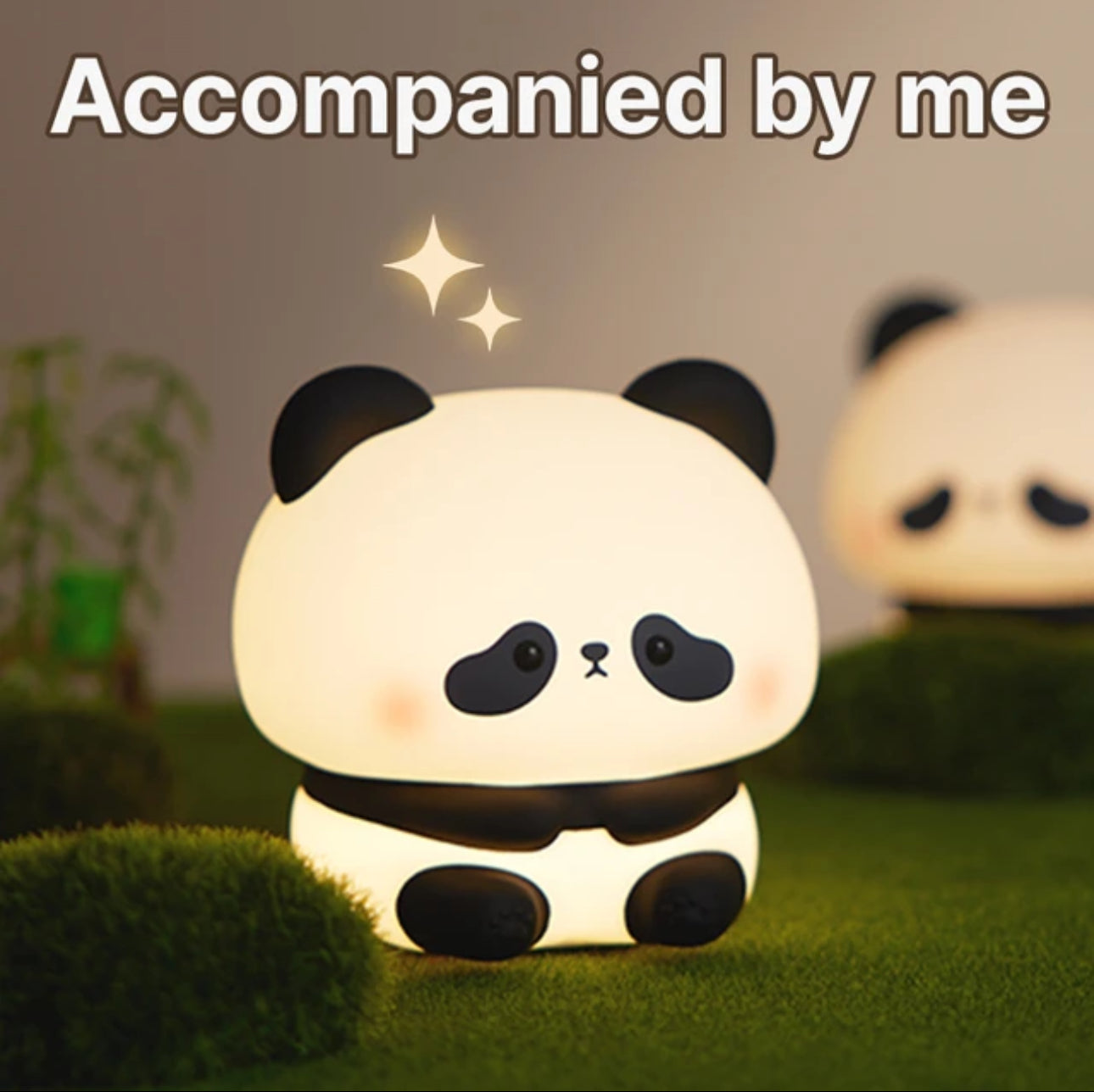CuddlePanda Veilleuse - Panda LED Coloré pour Enfants