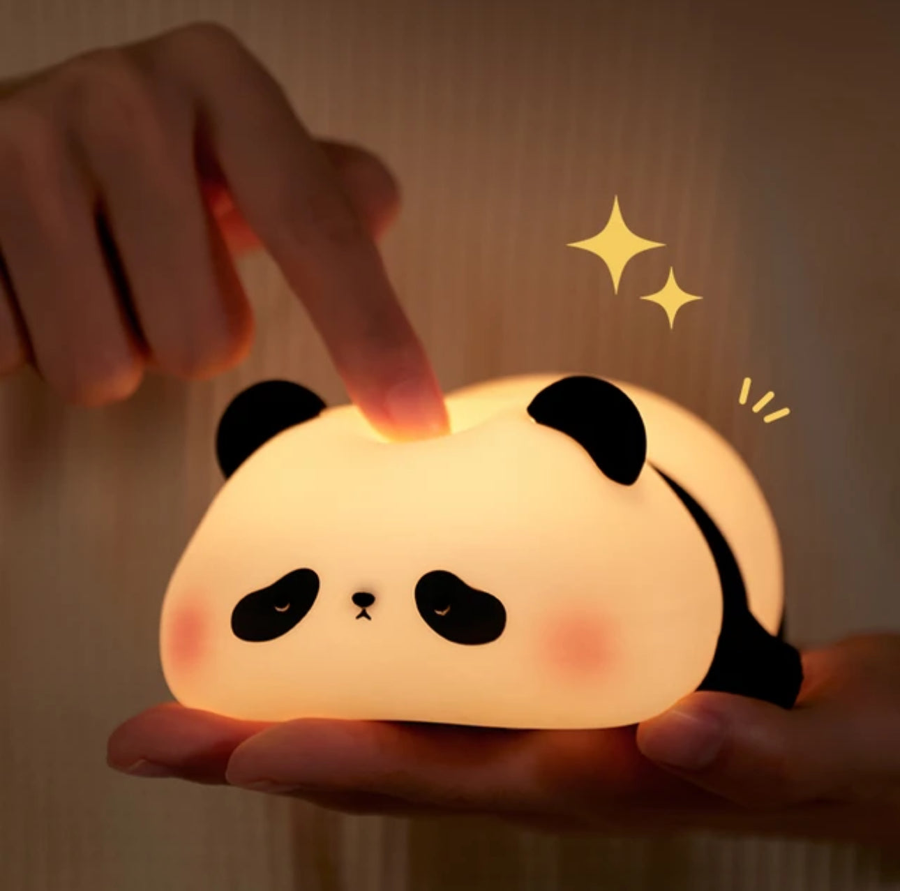 CuddlePanda Veilleuse - Panda LED Coloré pour Enfants