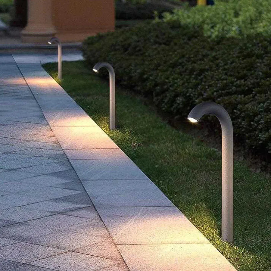 Floroux | Éclairage de chemin LED élégant pour une utilisation en extérieur