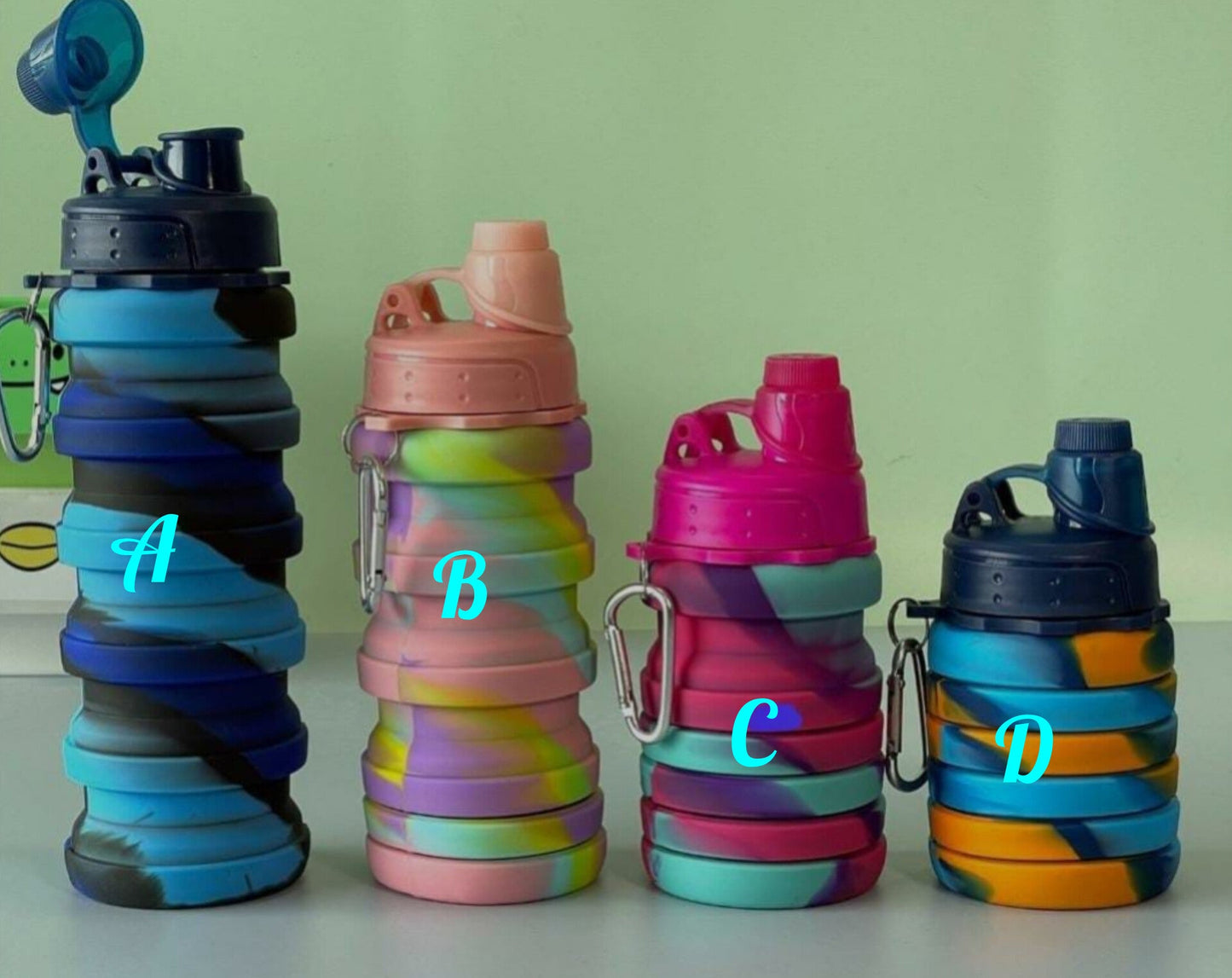 Bouteille d'eau pliable/saving space