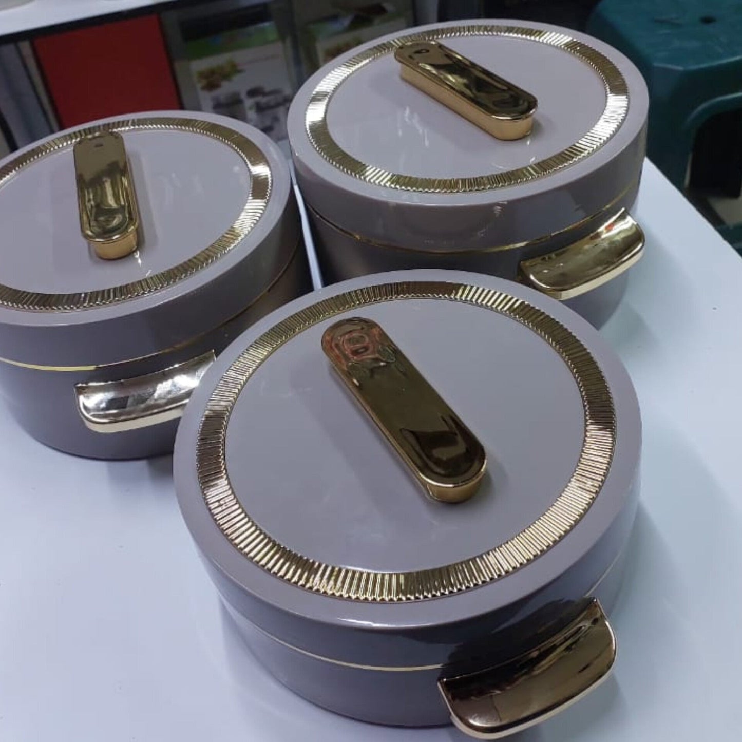 3Pc Pots Chauds