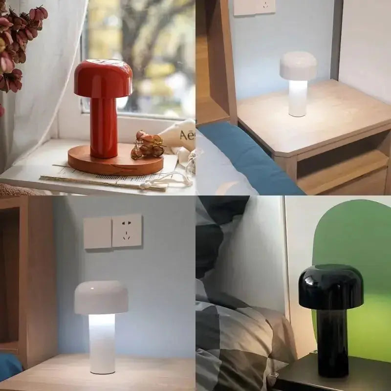 LumiMousse - Lampe de Table Tactile en Éponge