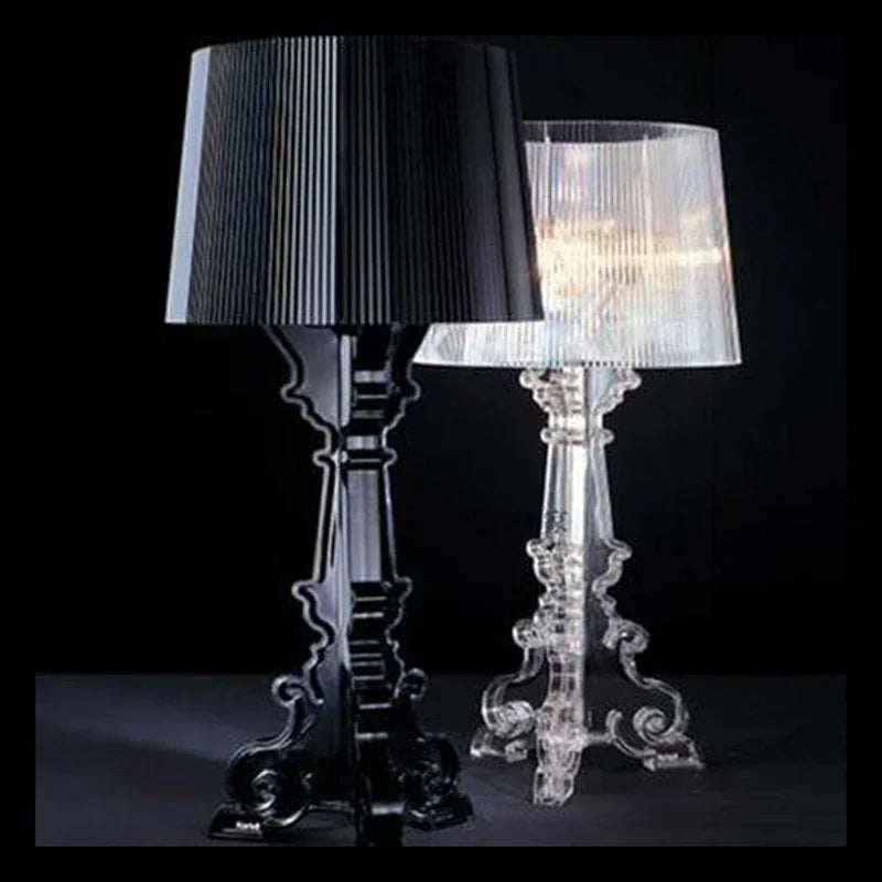 LueurRoyale - Lampe de Table Bourgie Éblouissante
