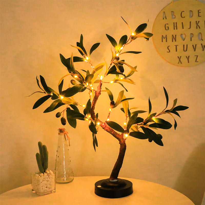 LED table lamp Floroux in tree shape | Atmospheric decorative lighting | Wireless and energy-efficient