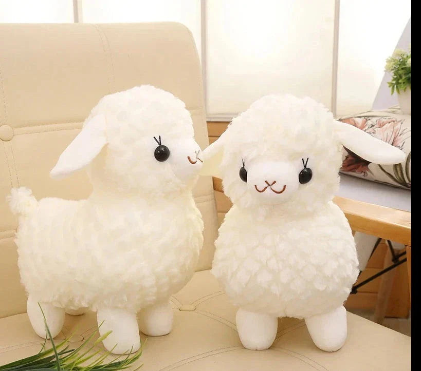 Floroux - Doux agneau en peluche pour enfants comme le parfait ami câlin