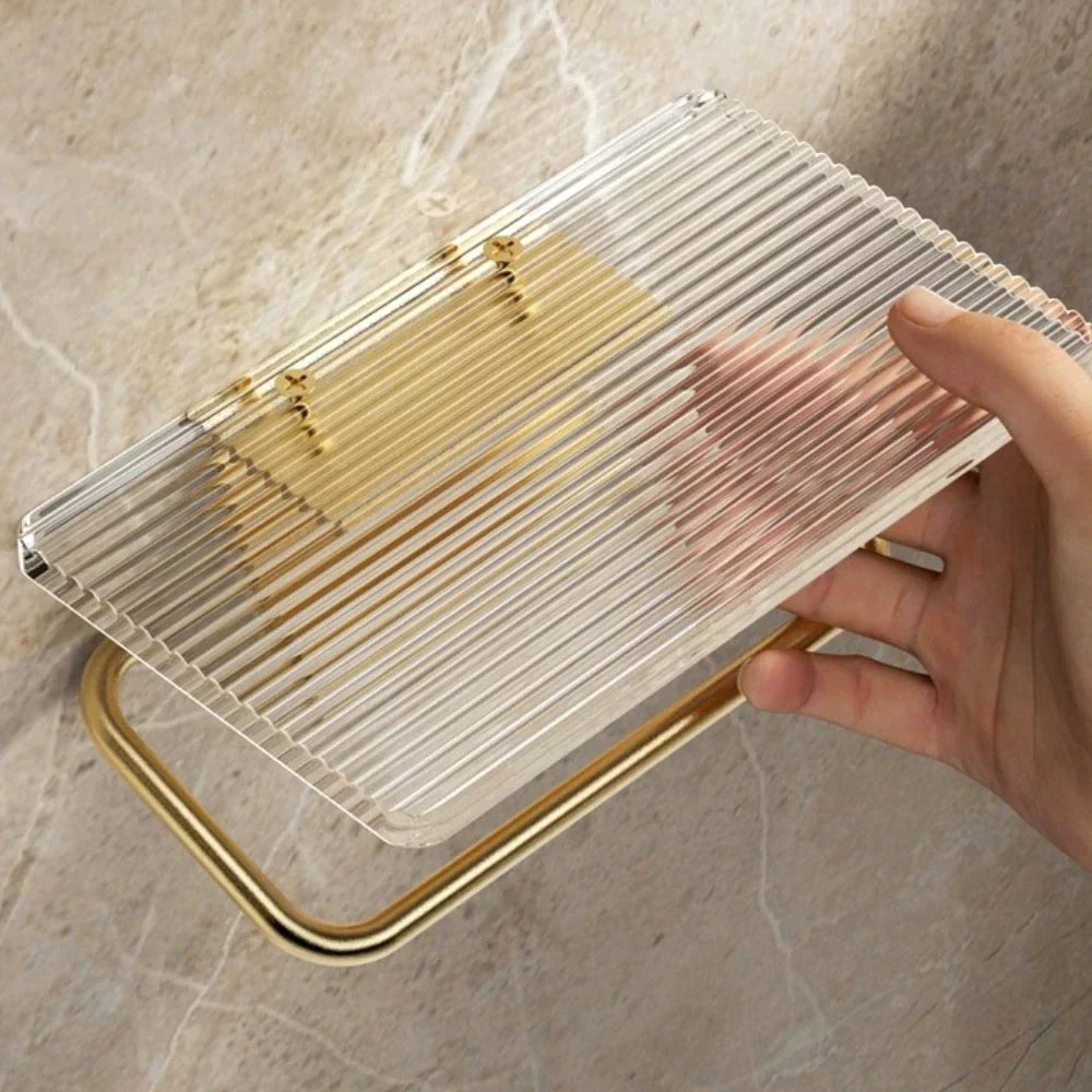 Support pour papier toilette en acrylique