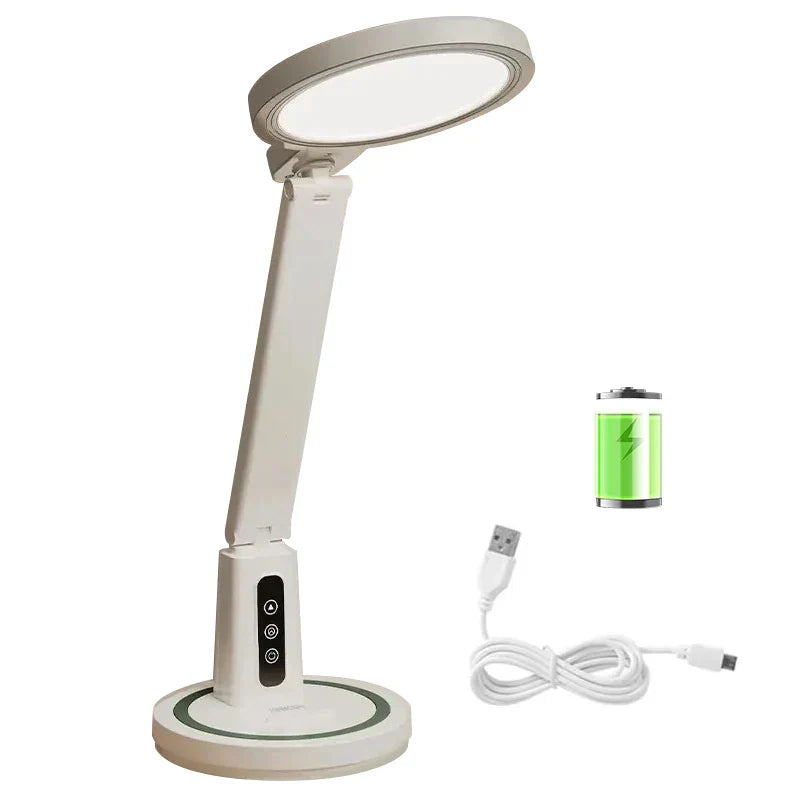 TimeGlow - Lampe de bureau Horloge