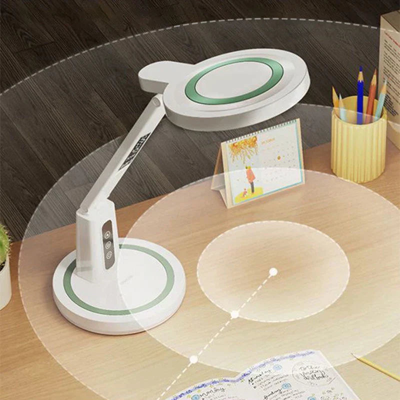 TimeGlow - Lampe de bureau Horloge
