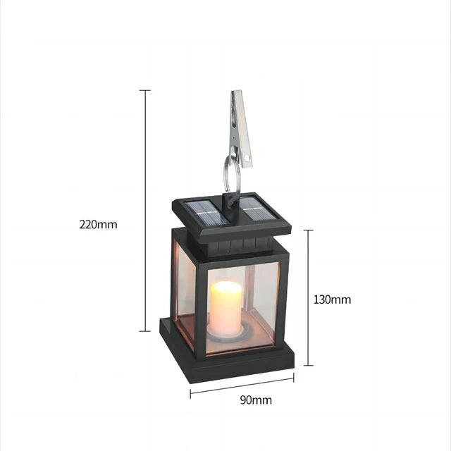Floroux - Lampe de jardin à lanterne