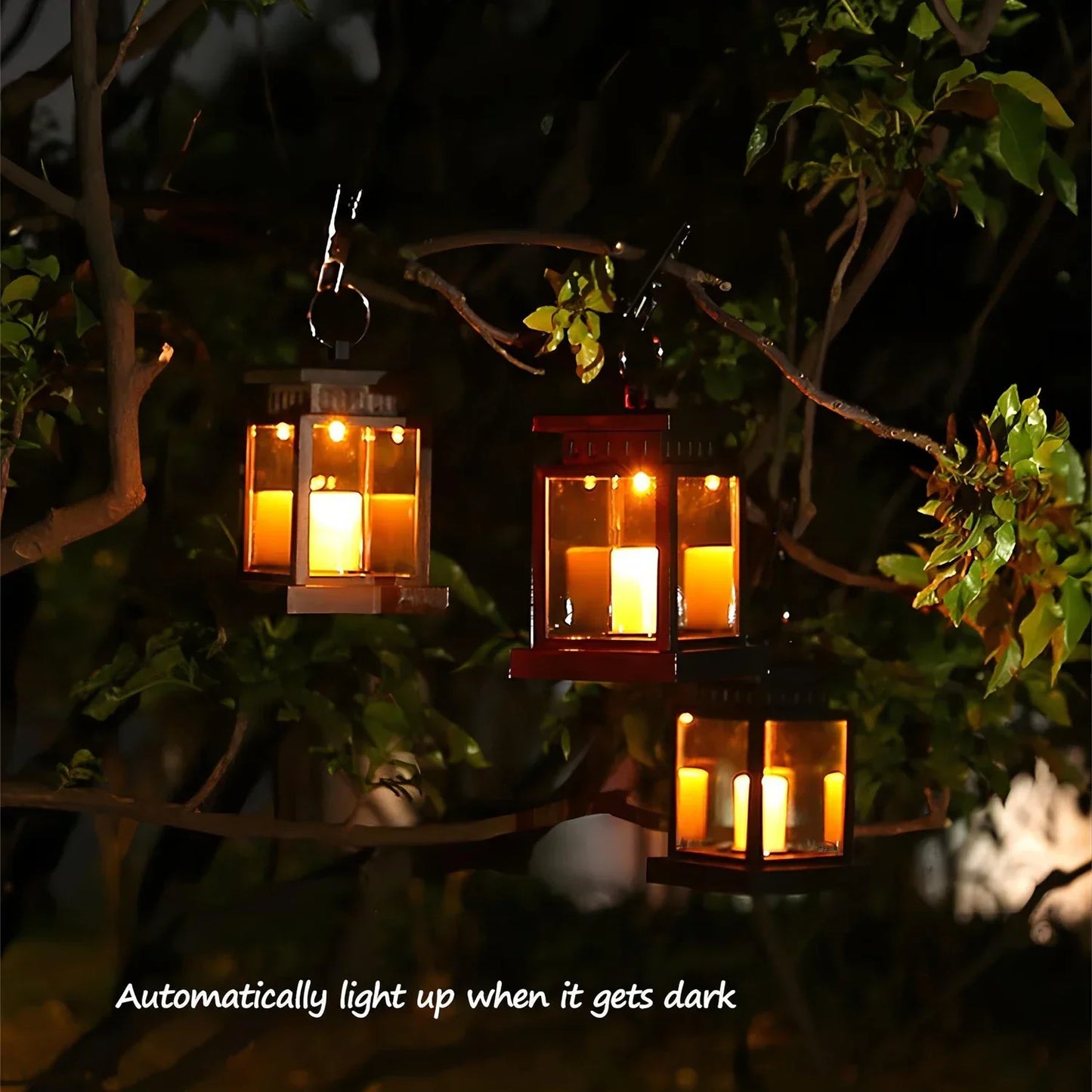 Floroux - Lampe de jardin à lanterne