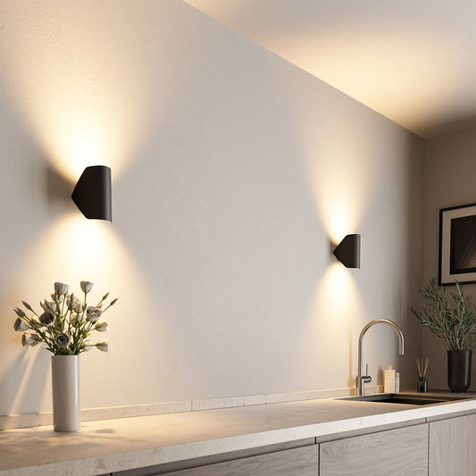 Floroux - Application extérieure LED avec lumière chaude