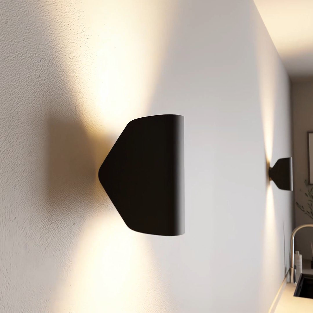 Floroux - Application extérieure LED avec lumière chaude