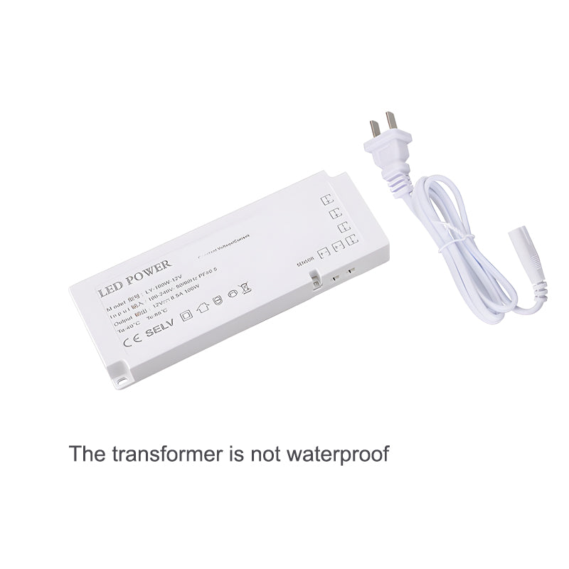 Floroux – Éclairage de cabinet LED long 12V en 6 pièces