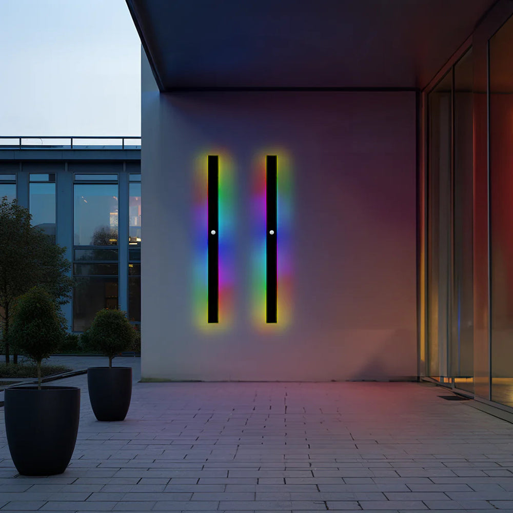 Floroux Ripple Minimaliste Linéaire Lumière Extérieure