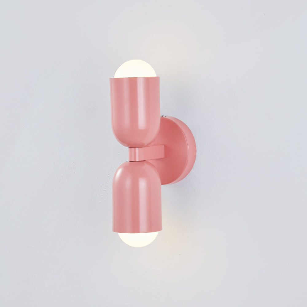 Applique Murale LED Morandi Moderne 2-flamme Noire Intérieur/Couloir Métal