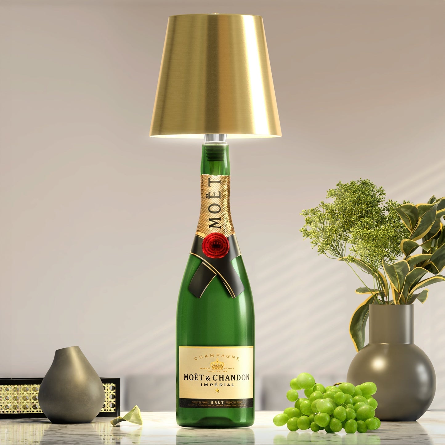 Lampe sans fil pour bouteille - S'adapte à n'importe quelle bouteille