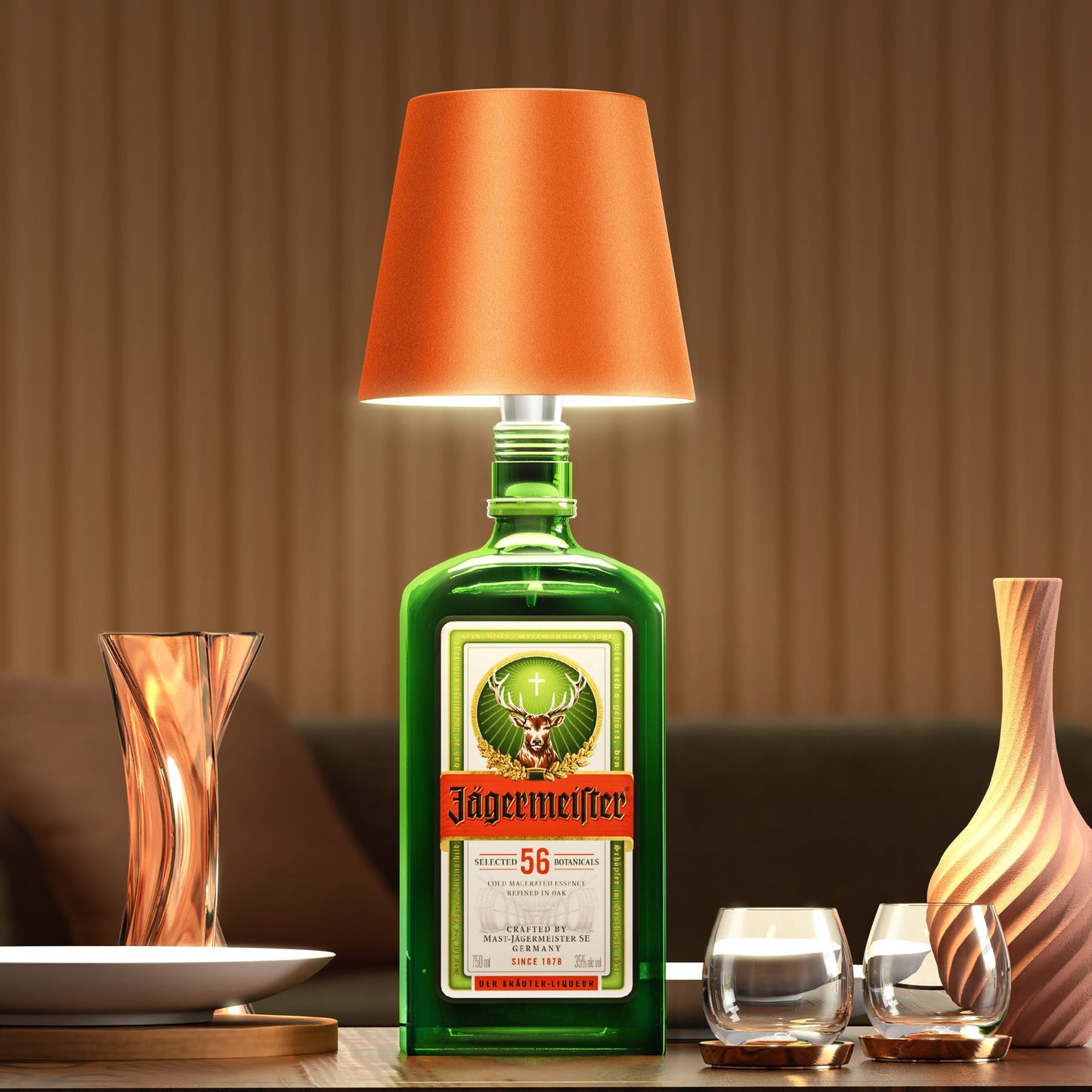 Lampe sans fil pour bouteille - S'adapte à n'importe quelle bouteille