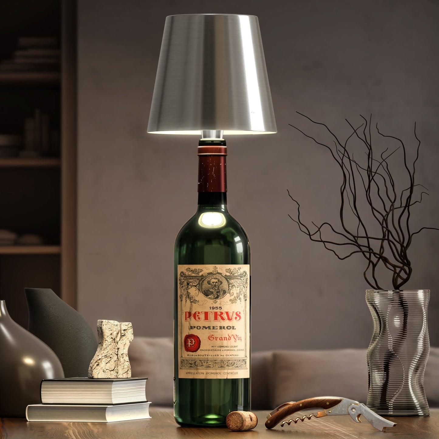 Lampe sans fil pour bouteille - S'adapte à n'importe quelle bouteille