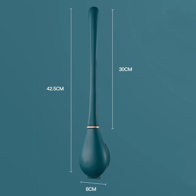 SumiClean - Brosse de Toilette en Silicone Rigoriste pour Votre Salle de Bain