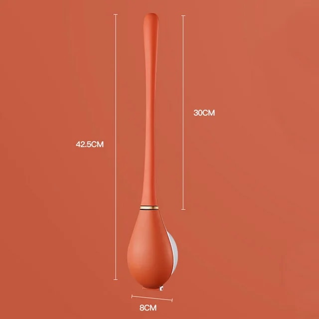 SumiClean - Brosse de Toilette en Silicone Rigoriste pour Votre Salle de Bain