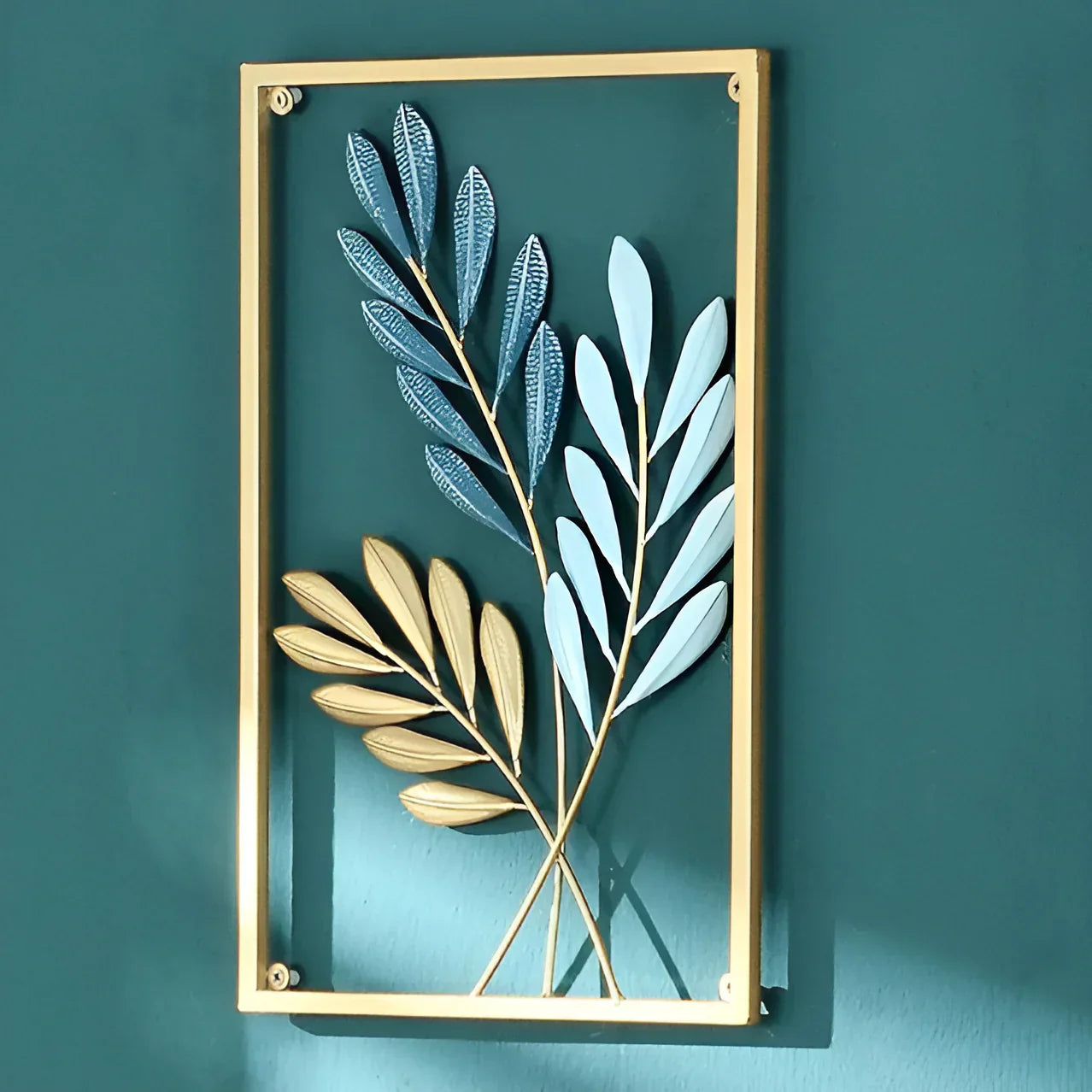 Floroux | Décoration murale en métal stylée